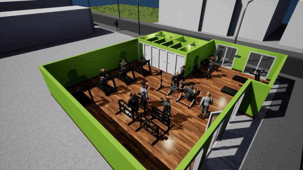 Gym Tycoon Workout Room