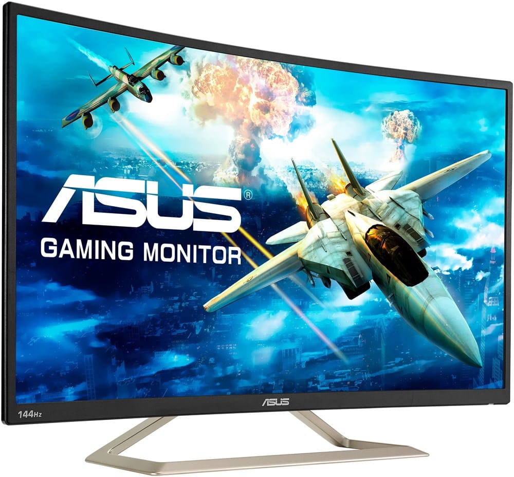 ASUS VA326HR Monitor - Angled Promo View