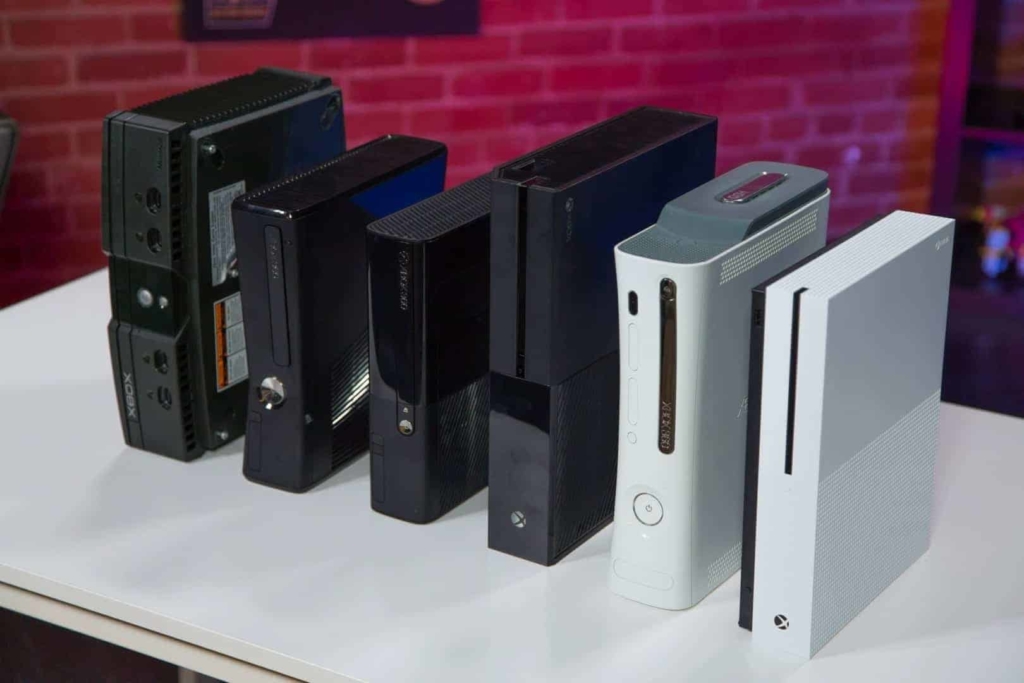 Generations of Xbox consoles