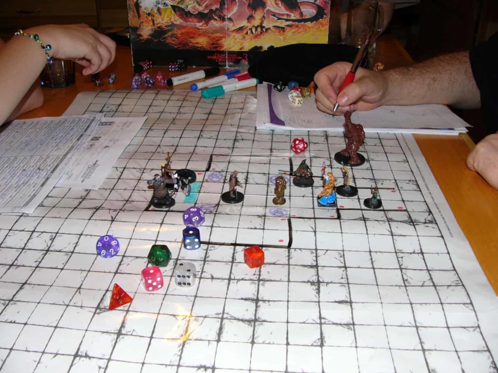 Home-made D&D Board