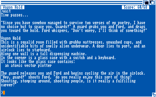 Original Hitchhiker's Guide to the Galaxy RPG