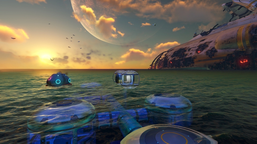 Subnautica Nintendo Switch Gameplay