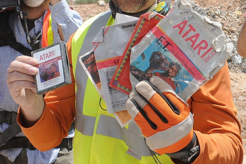 E.T. The Extra-Terrestrial Game Landfill Find