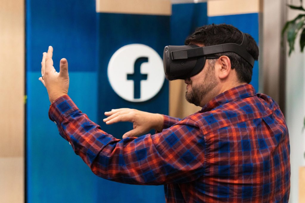 Oculus Headset at Facebook