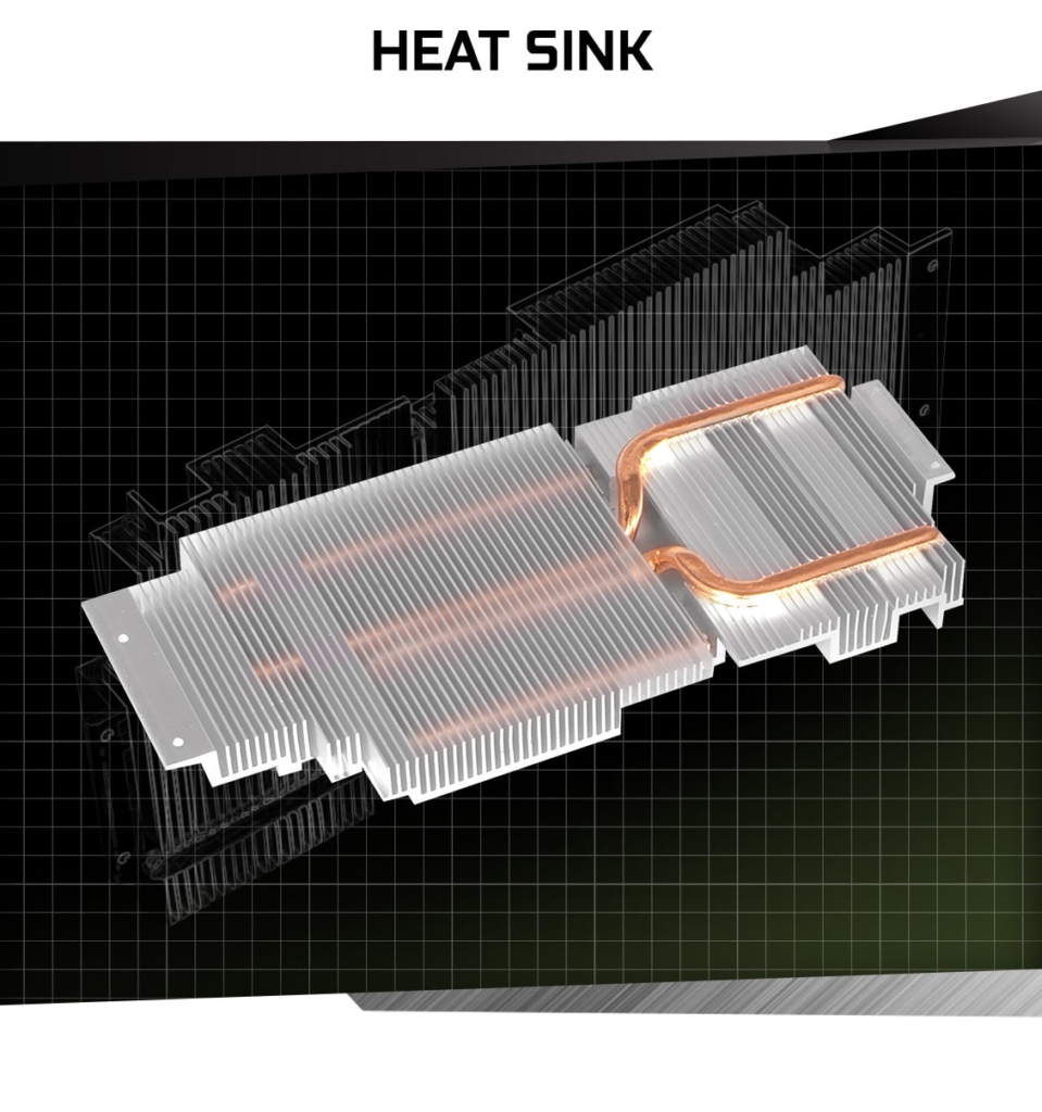 KFA2 GeForce GTX 1660 Super (1-Click OC) Heatsink Promo Art