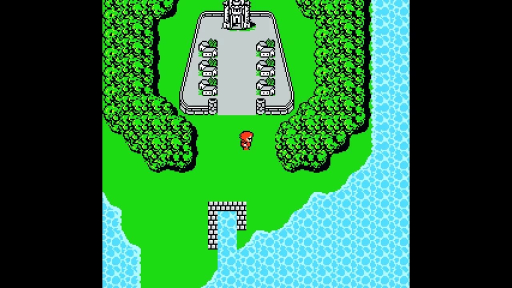 Original 1987 Final Fantasy 1 Gameplay Screenshot