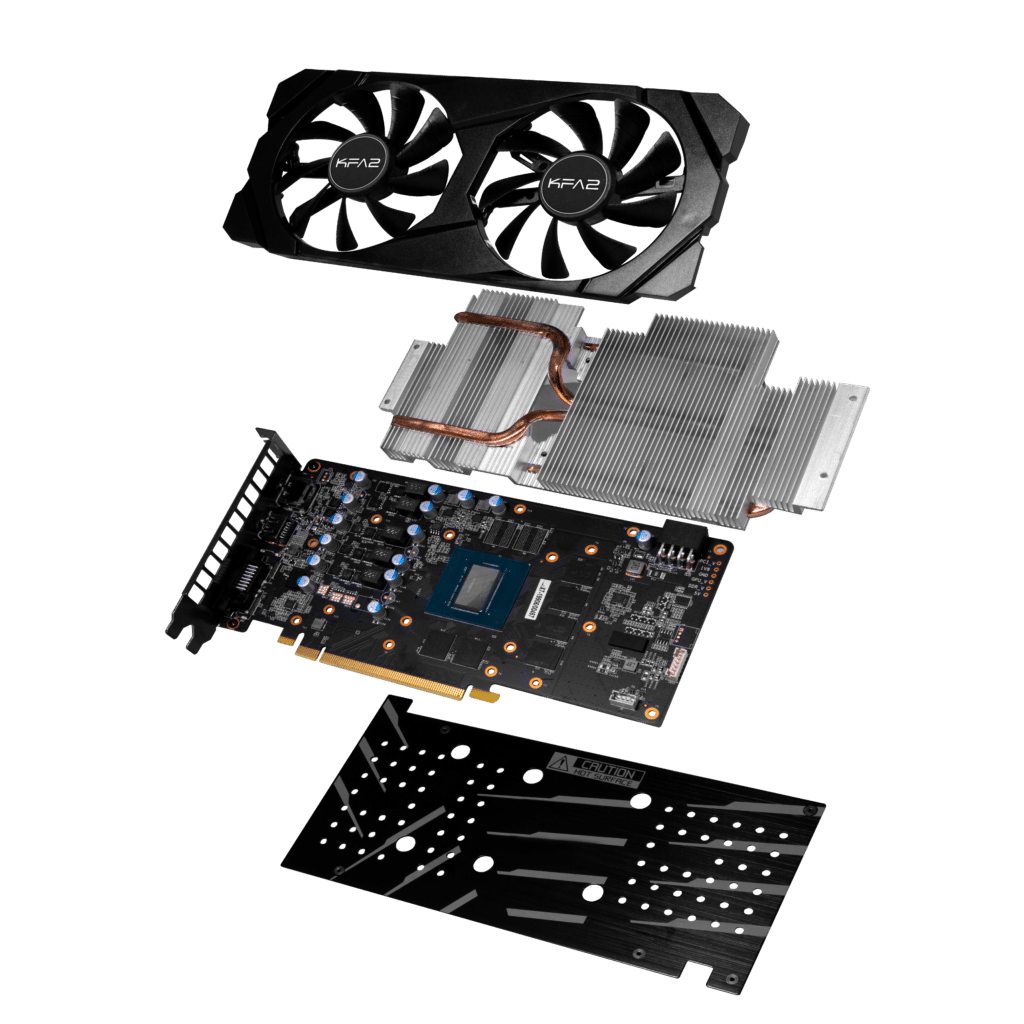 KFA2 GeForce GTX 1660 Super (1-Click OC) Anatomy View