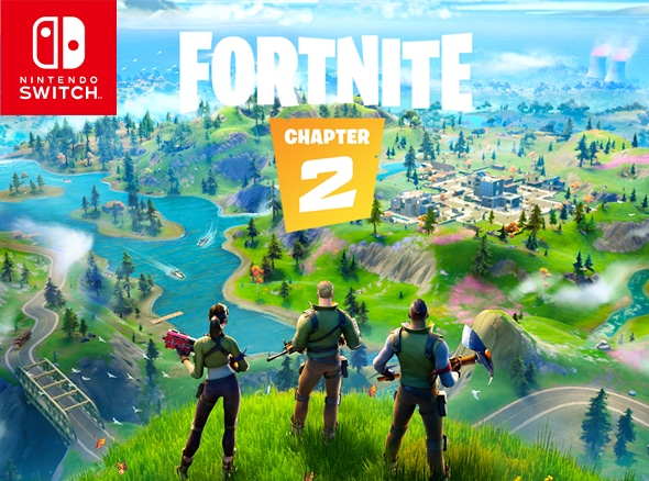 Nintendo Switch Fortnite Special Edition Promo Artwork