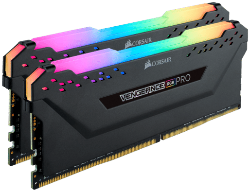 Corsair VENGEANCE RGB PRO 16GB Angled View