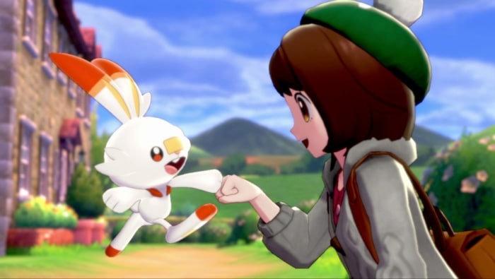 Pokémon Shield Character Scene
