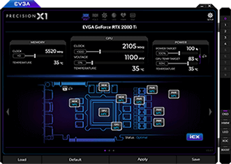 EVGA Precision X1 Screenshot 2