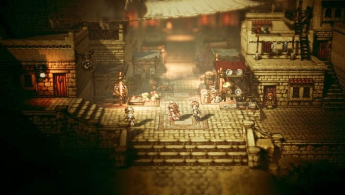 Octopath Traveler Scene 1