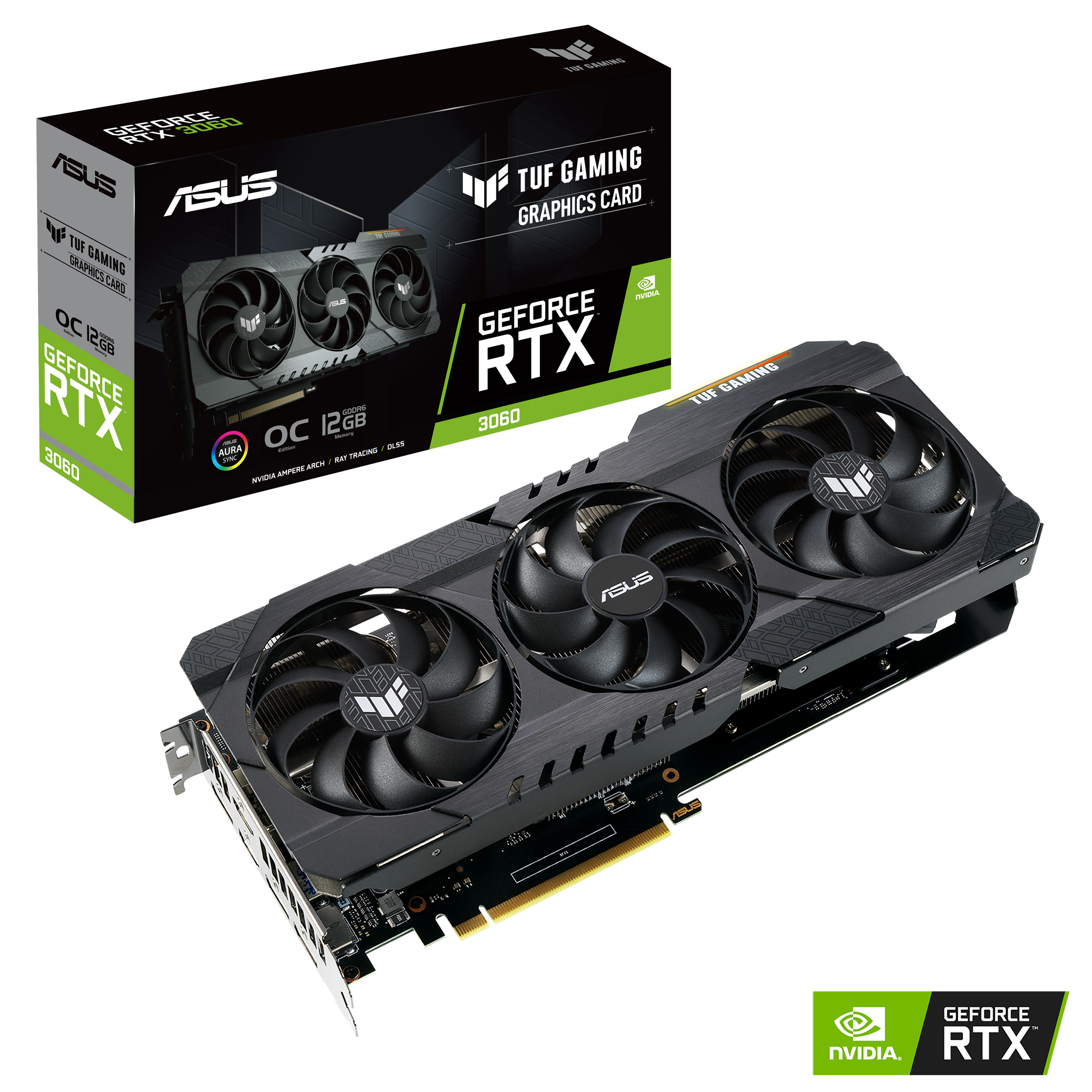 ASUS TUF Gaming GeForce RTX 3060 OC Promo View Poster