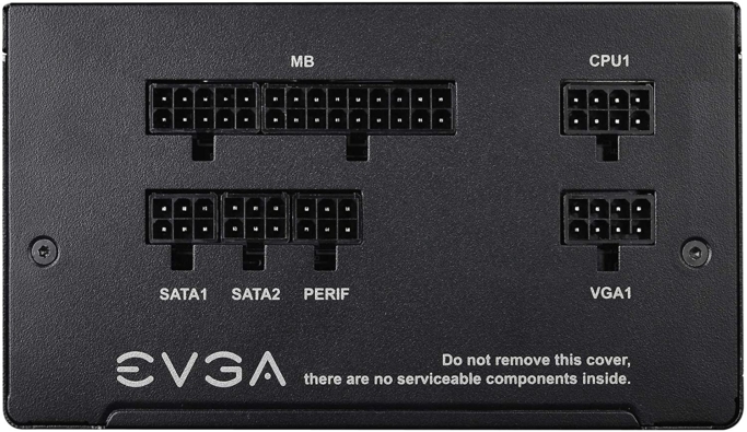 EVGA 550 B5 IO View