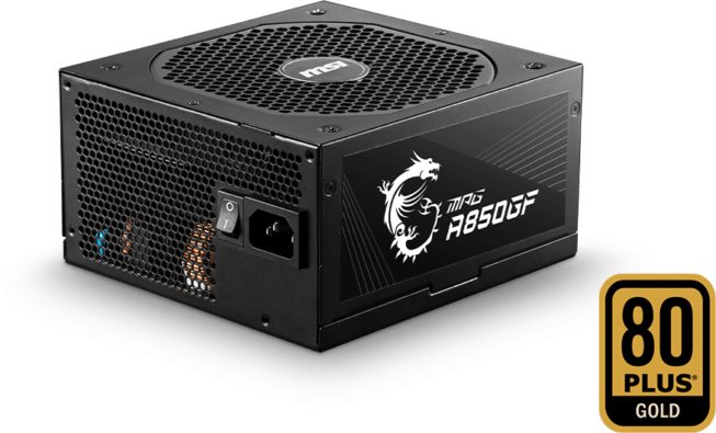 MSI MPG A850GF Rating View