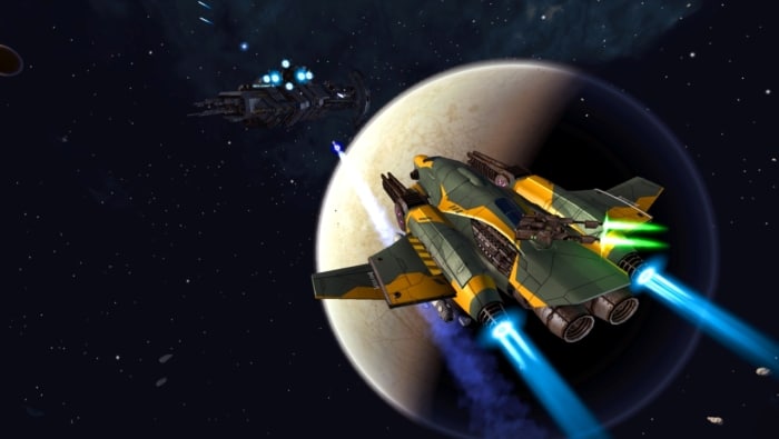 Space Commander: War and Trade Scene