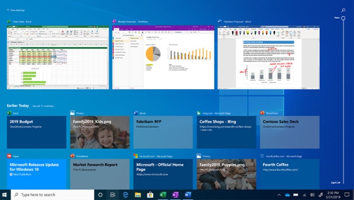 Windows 10 Home Edition OEM Screenshot 1