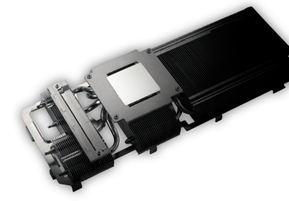 ASUS TUF Gaming GeForce RTX 3060 OC Heatsink Illustration