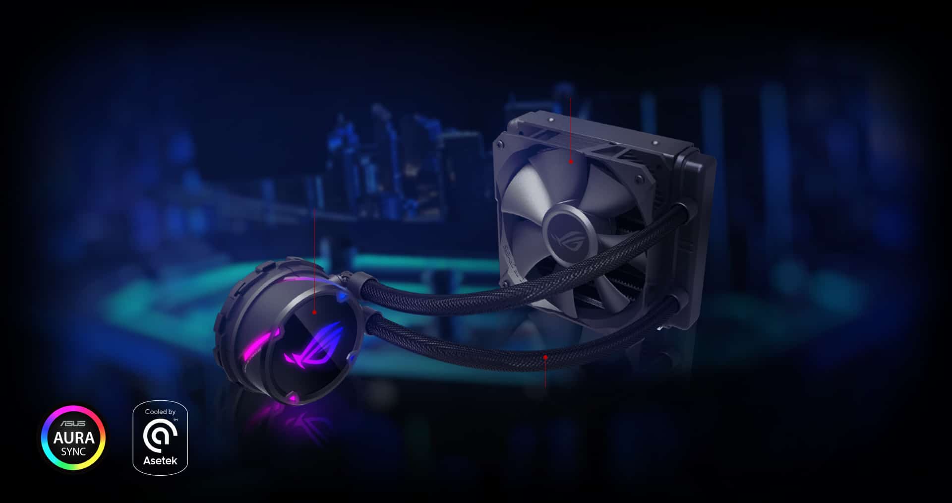 ROG Strix LC 120 Promo Poster