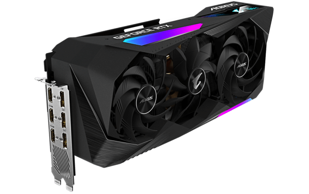Gigabyte AORUS GeForce RTX 3070 Ti MASTER RGB Poster
