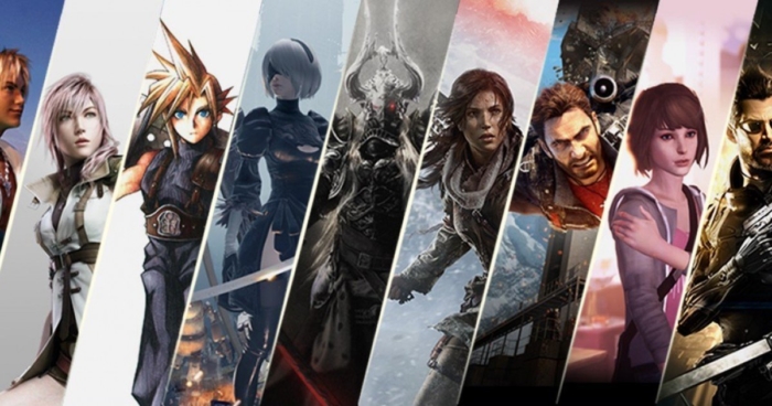 Square Enix Montage Poster