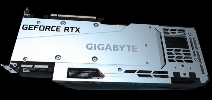 Gigabyte GeForce RTX 3090 GAMING OC Backplate Illustration