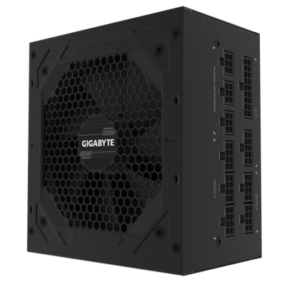 GIGABYTE P1000GM 1000W PSU Angled View
