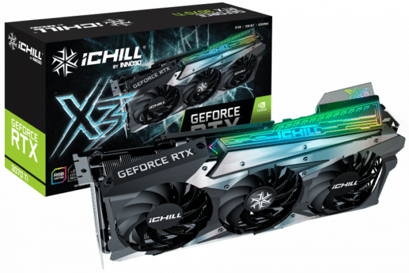 INNO3D RTX 3070Ti iCHILL X3 Box View