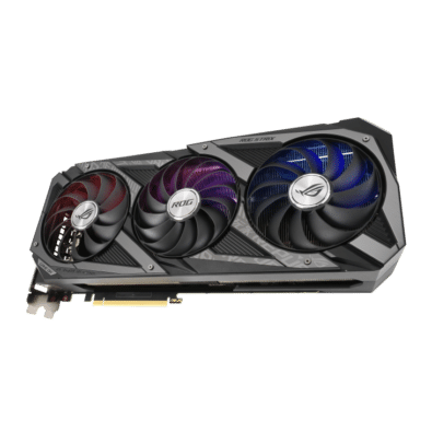 ASUS ROG Strix RTX 3080 Ti OC Angled View