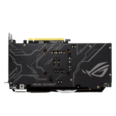 ROG Strix GeForce GTX 1660 SUPER Backplate View