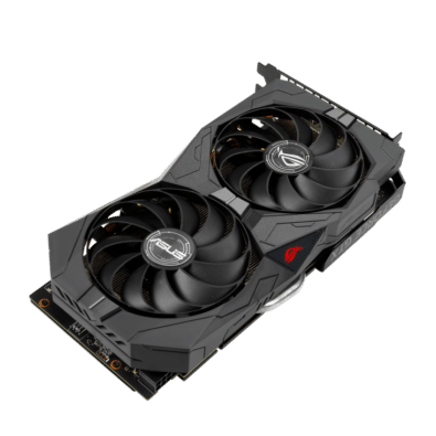 ROG Strix GeForce GTX 1660 SUPER Angled Flat View