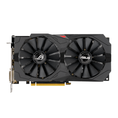 ASUS ROG Strix RX570 OC Edition 8GB Flat View