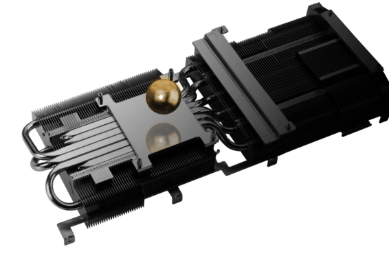 ASUS TUF GAMING GeForce RTX 3090 Heatsink Illustration