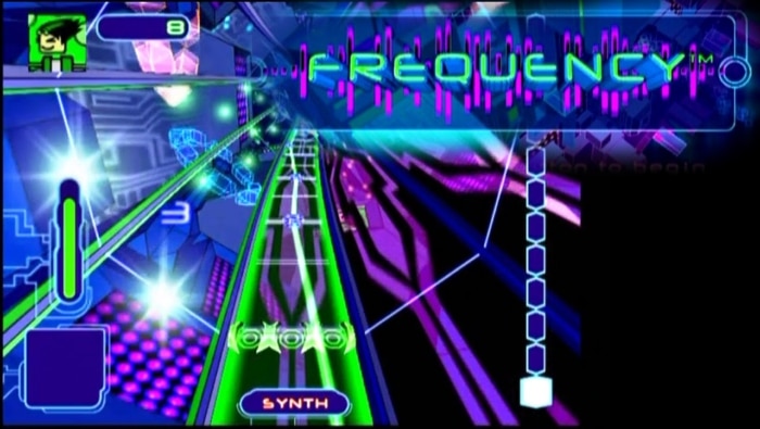 Frequency Video Game Screenshot