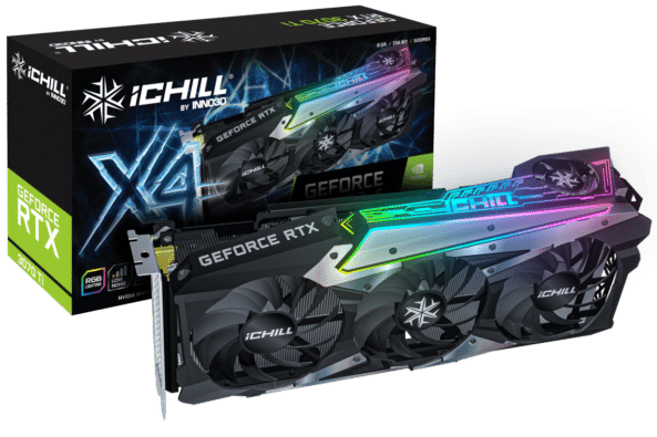 INNO3D RTX 3070Ti iCHILL X4 OC Box View