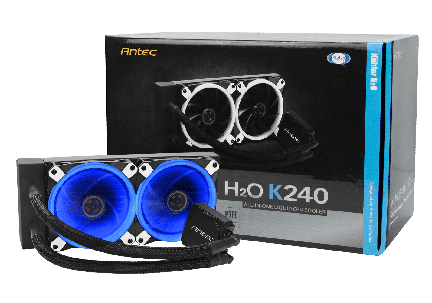 Antec K240 Kuhler H2O RGB Box View