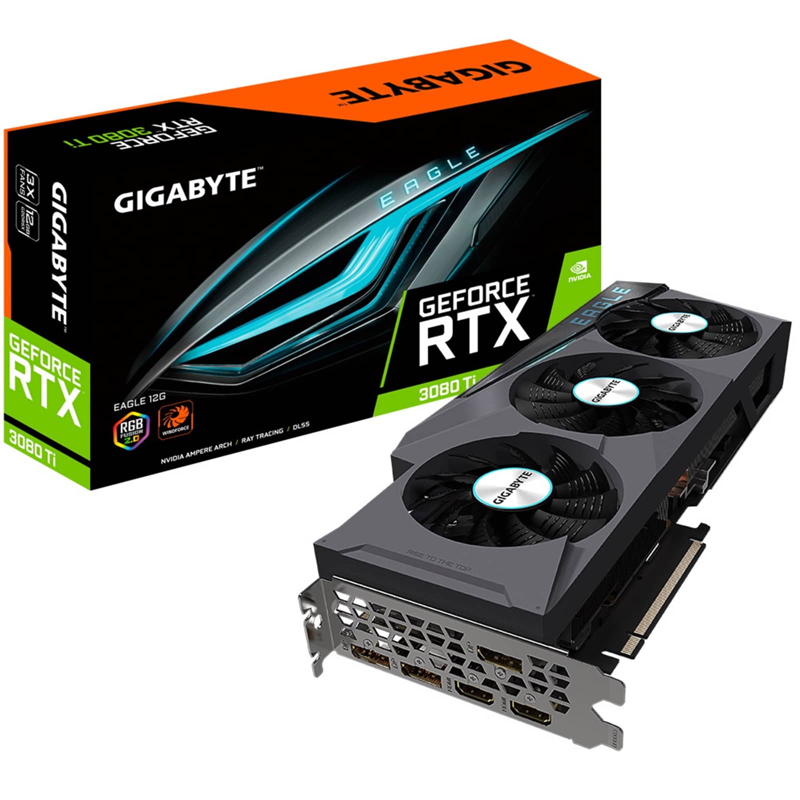 Gigabyte RTX 3080 Ti Eagle Box View