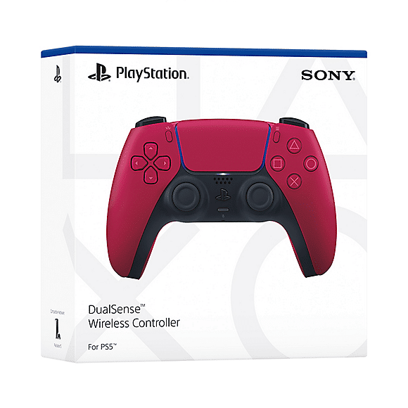 Sony PS5 DualSense Cosmic Red Box View
