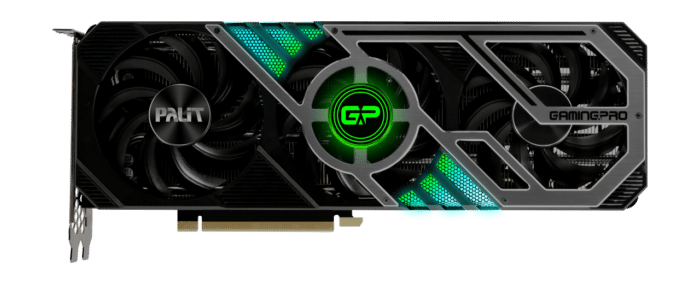 Palit RTX 3080 Ti GamingPro RGB Fan View