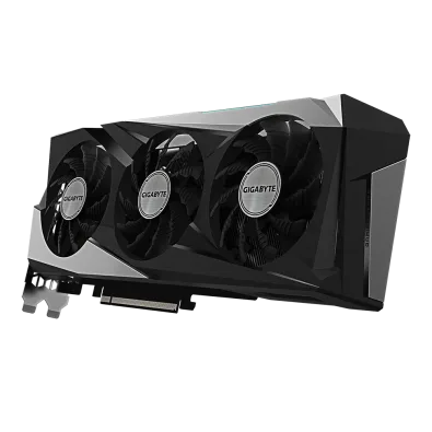 Gigabyte RX 6600 XT Gaming OC Pro Angled Fan View