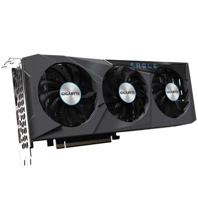 Gigabyte RX 6600 XT Eagle Fan View