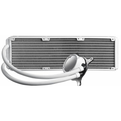 ROG Strix LC 360 RGB White Edition Back View