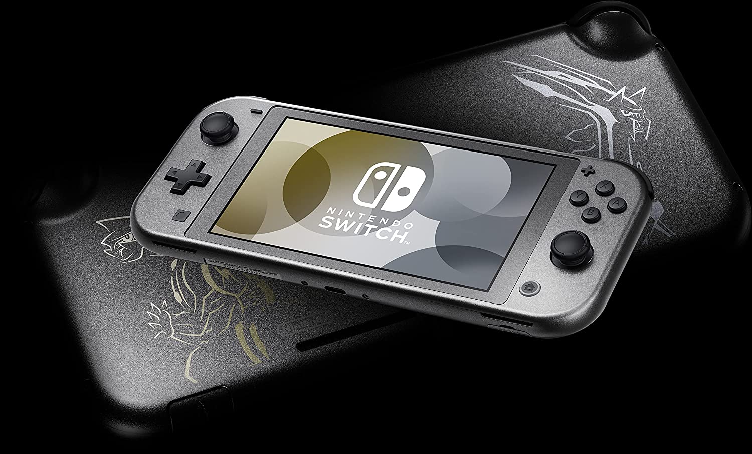 Nintendo Switch Lite Pokémon Dialga & Palkia Edition Cover View