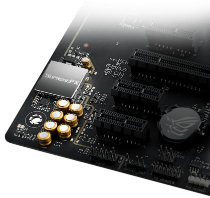 ASUS ROG Strix B560-A Gaming WiFi Audio View