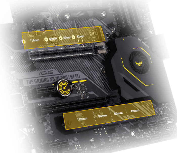 ASUS TUF Gaming X570-PRO (Wi-Fi) PCIe 4.0 View