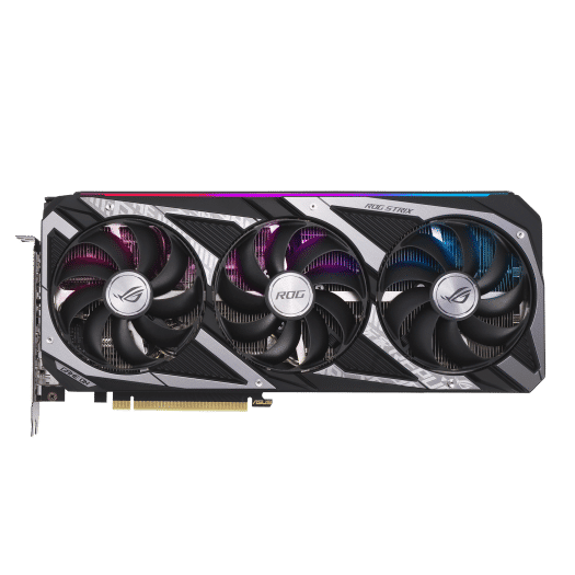 ASUS RTX 3060 V2 OC Flat Fan View