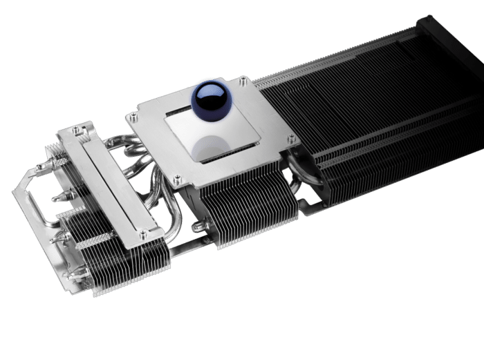 ASUS RTX 3060 V2 OC Heatsink View