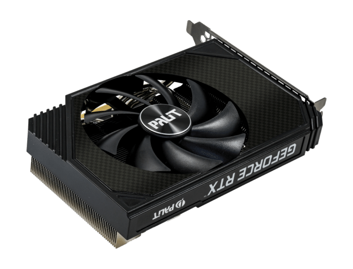 Palit RTX 3060 StormX Rear Fan View