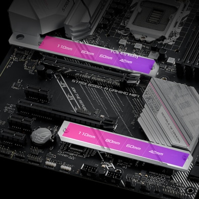 ASUS ROG Strix B560-A Gaming WiFi PCIe 4 View