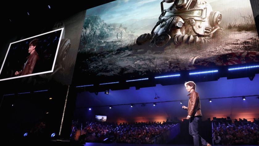 Microsoft Bethesda Announcement Presentation Photo